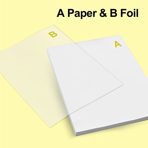 Printable Temporary Tattoo Paper 8.5x11 - 5 Sheets Inkjet