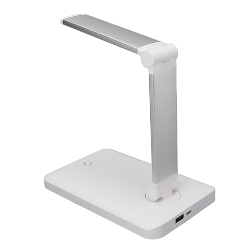UV LED Fold Nail Lamp, Professional Folding Desk Light with 10Pcs LED Light Desktop Gel Curing Lamp USB Charging DIY Manicure LED Desk Lamp for Household Beauty Salon, Plug and