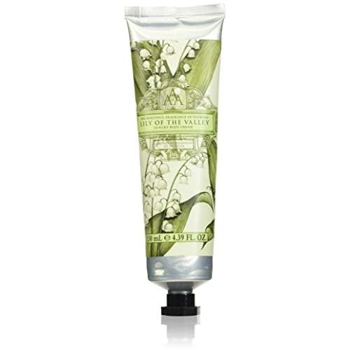 AAA by Somerset European Made Shea Butter Body Cream, Lily of the Valley, 2 Fl Oz