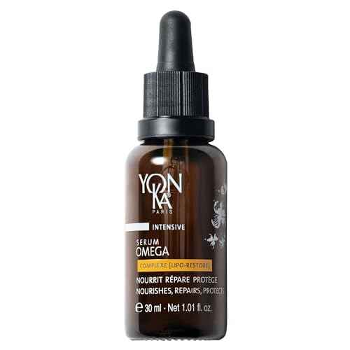 YONKA PARIS Serum Omega | Oil in Serum for Dry Sensitive Skin | Omegas 3 6 9 Lipo Restore Complex | Nourishes and Soothes Reactive Skin | Vegan Dermatologist Tested | Made in France