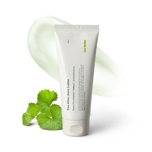 Cica Aftershave Lotion 3.38 fl oz ? Soothing Post-Shave Moisturizer with Centella, Refreshing Lightweight Formula for Men¡¯s Sensitive Skin