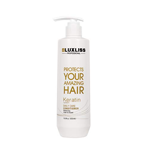 Luxliss Keratin Shampoo & Conditioner Set, Anti-Frizz, 16 Fl Oz