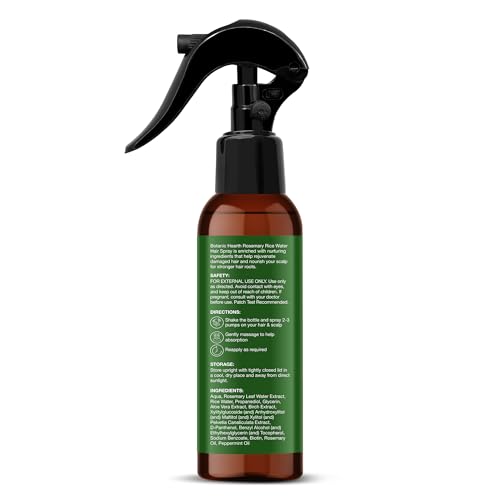 Botanic Hearth Rosemary & Rice Water Hair Growth Spray 6.8oz