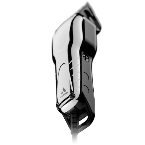 Andis 66740 Beauty Master Plus Adjustable Blade Hair Cutting Clipper, Attachment Combs and Case