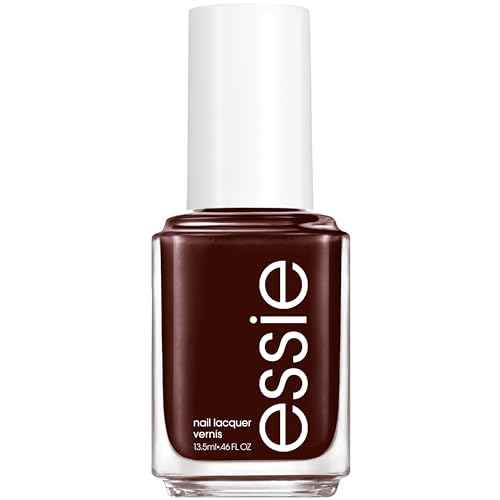essie Salon-Quality Nail Polish, Vegan, Odd Squad, Rich Brown, Odd Squad Collection, 0.46 fl oz