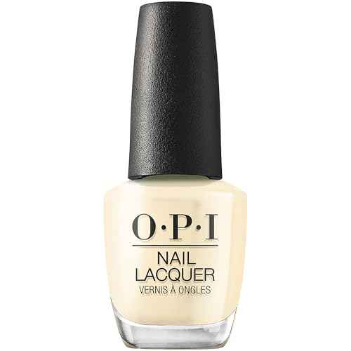 OPI Nail Lacquer Nail Polish | Sheer Light Nude Pink Cr?me Chip Resistant Nail Polish | Fast Drying, No Streaks