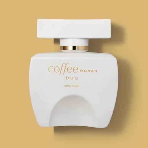 O BOTICARIO Coffee Duo Woman Eau de Toilette, Long-Lasting, Woody, Coffee Fragrance Perfume for Women, 3.4 Ounce