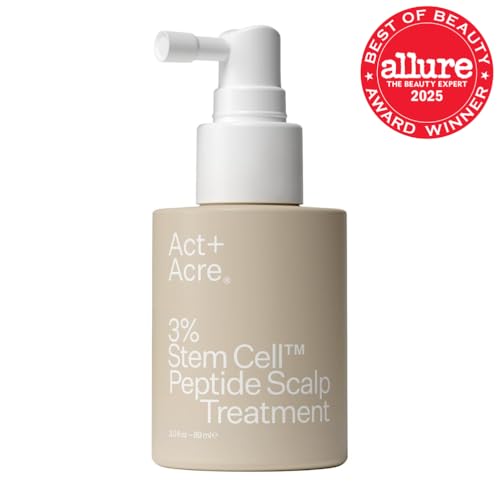 Act+Acre 3% Peptide Treatment, Fuller Looking Hair During GLP-1 &