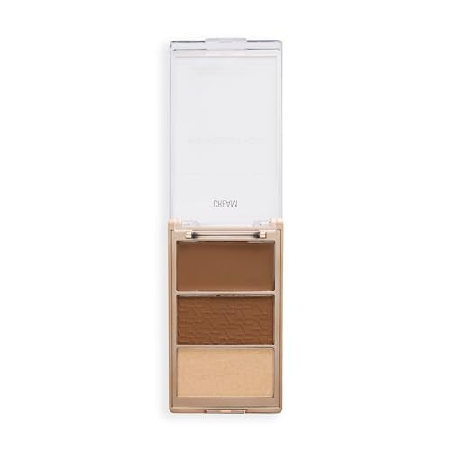 Revolution Bronze Icon Palette Trio - Cream, Matte & Shimmer