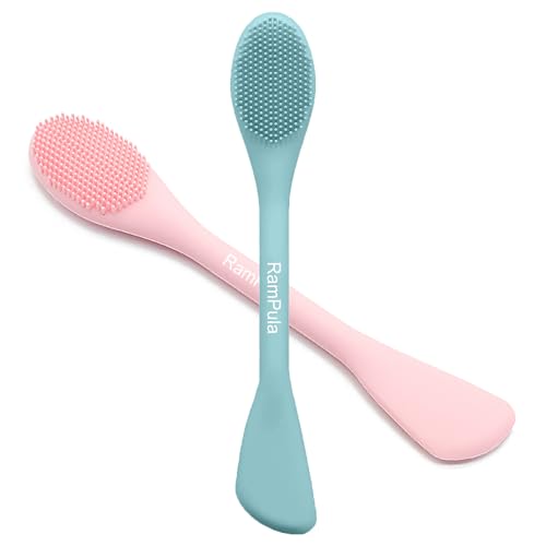 RamPula 2-in-1 Silicone Face Mask Brush & Scrubber