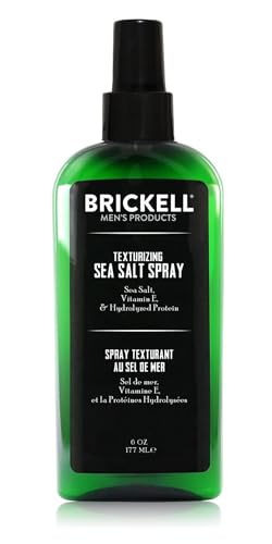 Brickell Men's Sea Salt Spray for Beach Hair & Texture