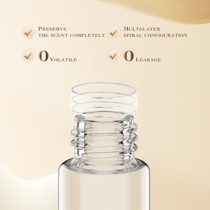Kuangre 10ml Travel Perfume Atomizer - Refillable Pocket Spray Bottle