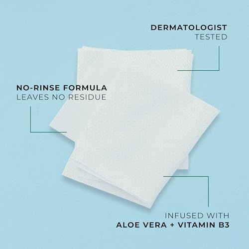 POND'S Micellar Makeup Remover Wipes - Waterproof, Aloe Vera, 25 Count