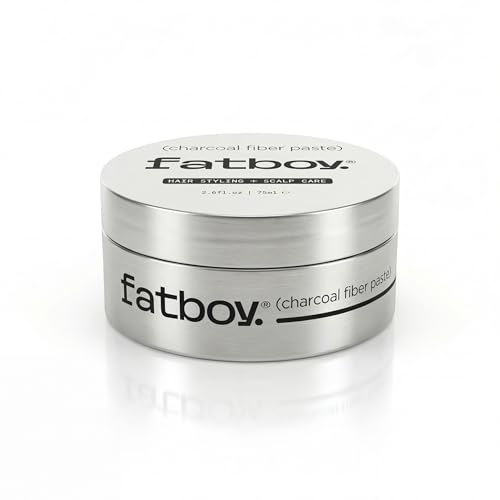 Fatboy Hair Charcoal Fiber Paste | Matte Styling Paste