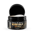 Derm Dude Full and Soft Beard Balm for Men ? Conditioning Balm with Natural Oils for Growth, Softness & Styling ? Tames Frizz, Hydrates Skin ? Non-Greasy - Cedar & Citrus, 2oz
