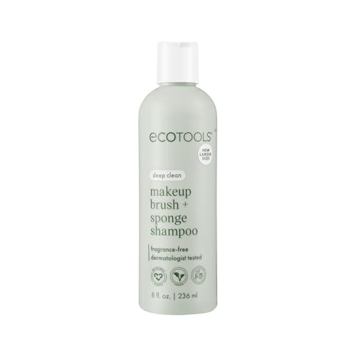 EcoTools Makeup Brush & Sponge Shampoo, 8 fl oz