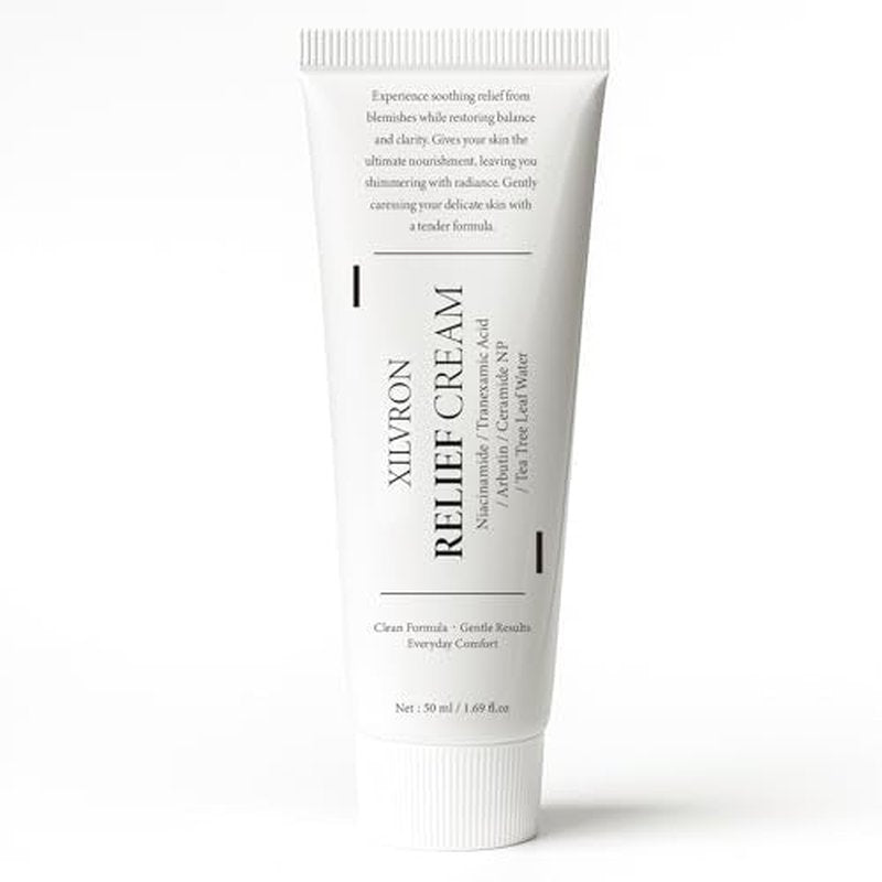 Barrier Cream with Niacinamide, Arbutin & Tranexamic Acid, Korean Skin Care Moisturizer for Soothing Repairing & Blemish Care, Vegan & Gentle Formula for All Skin Types, 1.69 Fl Oz