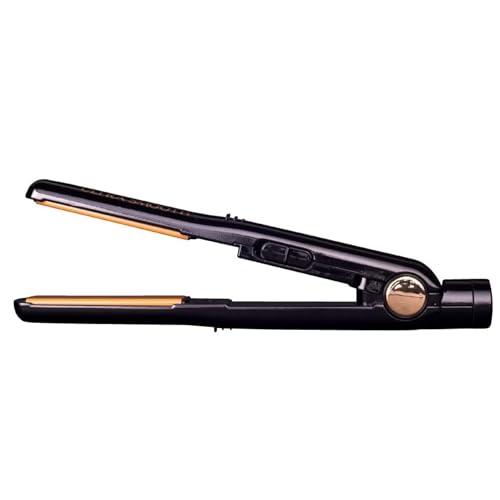 Cricket Ultra Smooth Mini Flat Iron Hair Straightener - Ceramic Plates Infused with Argan Oil & Keratin Protein - Fast Heat Up to 392¡ÆF - Travel-Friendly Design - Automatic Shut-Off - Black