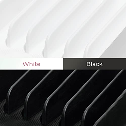 iDesign The Sarah Tanno Collection Silicone Makeup Palette Holder and Cosmetic Organizer, Black