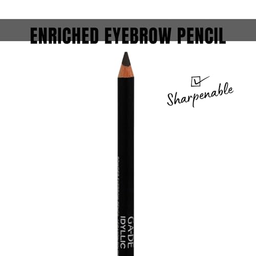 GA-DE Idyllic Powder Eyebrow Pencil - Waterproof Dual-Ended Brow