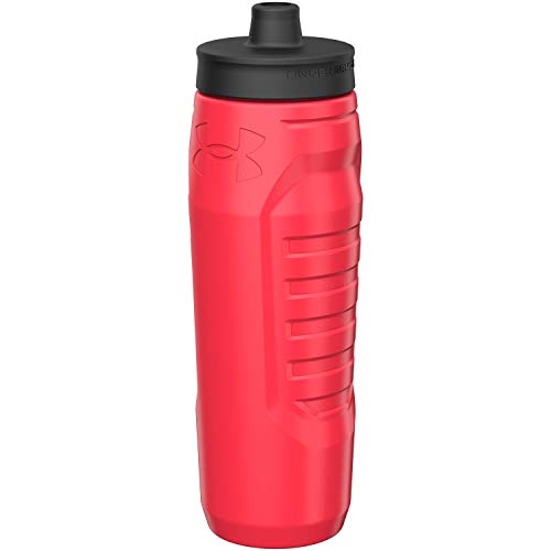 Under Armour Sideline Squeeze Water Bottle, Designed with Quick-Shot Lid, Quick & Easy Hydration, 32 oz