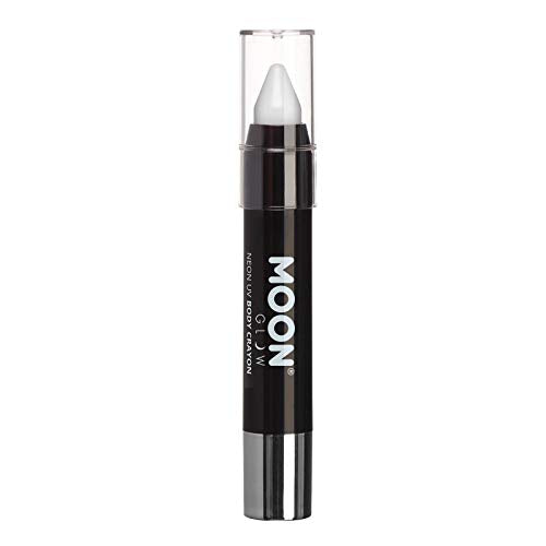 Moon Glow - Neon UV Paint Stick Body Crayon for The Face & Body ? White