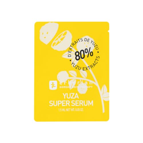 Erborian Yuza Super Serum Facial Serum with Yuzu Extract & Vitamin C for Radiant & Toned Skin - Nourishes, Moisturizes & Protects Korean Skincare ? 1 fl oz