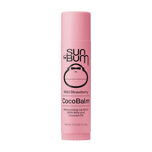 Sun Bum Wild Strawberry Cocobalm Hydrating Lip Balm Stick 0.15 oz - Pack of 1