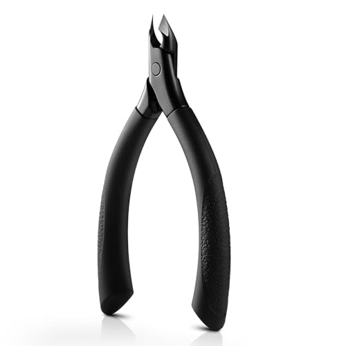 BEZOX Professional Cuticle Trimmer - 5mm Half Jaw Stainless Steel Nippers