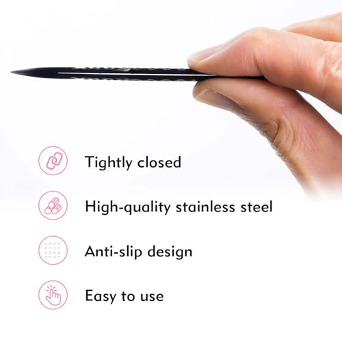 VEYES INC Lash Tweezers for Eyelash Extensions 3-Piece Set