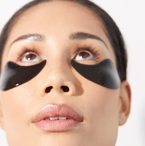 Skin Gym Youth Haus Royal Black Diamond Eye Mask (single) - Soothing, Anti Aging, Depuffing and Anti Wrinkle - Fatigue and Stress Relief