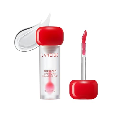 LANEIGE Flush Pop Peptide Lip Gloss - Plumping & Cooling