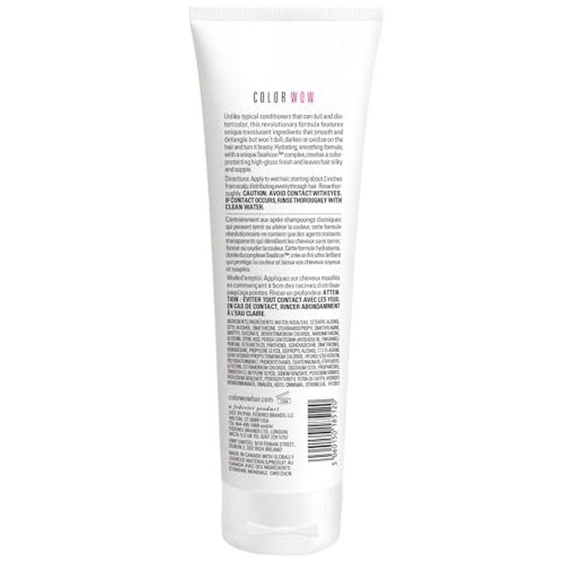COLOR WOW Color Security Conditioner Normal to Thick ? Rich hydration for thick, coarse, curly hair; detangles, nourishes + adds shine with Avocado Oil; color safe; heat protection