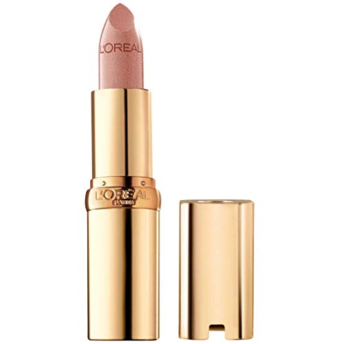L'Or?al Paris Colour Riche Original Creamy, Hydrating Satin Lipstick Bundle with Argan Oil and Vitamin E, Bronze Coin, Caramel Latte, 2 Count