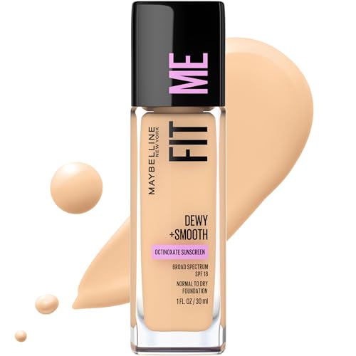 Maybelline Fit Me Dewy + Smooth Foundation Light Beige SPF 18