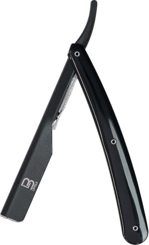 L3 Straight Razor Holder Black - Secure Grip & Easy Blade Changes