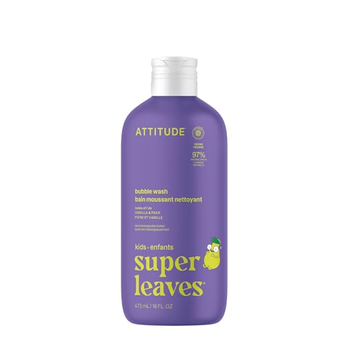 Attitude EWG Verified Bubble Bath for Kids, 16 Fl Oz