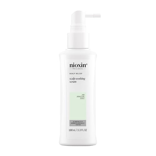 NIOXIN Scalp Relief Scalp Soothing Serum | Leave-in Treatment for Sensitive Scalp| Made with Aloe Vera and Vitamin E | 3.3 Fl Oz
