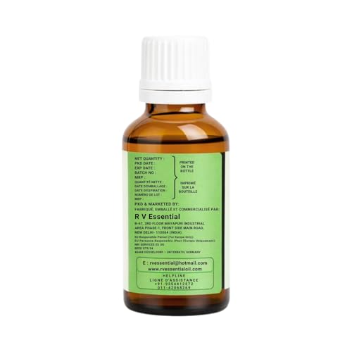 R V Essential Pure Cashew Nut Carrier Oil 30ml (1.01oz)- Anacardium Occidentale (100% Pure and Natural Cold Pressed)