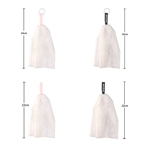 10Pcs Soap Foaming Net Mesh Bag for Bath & Face Wash