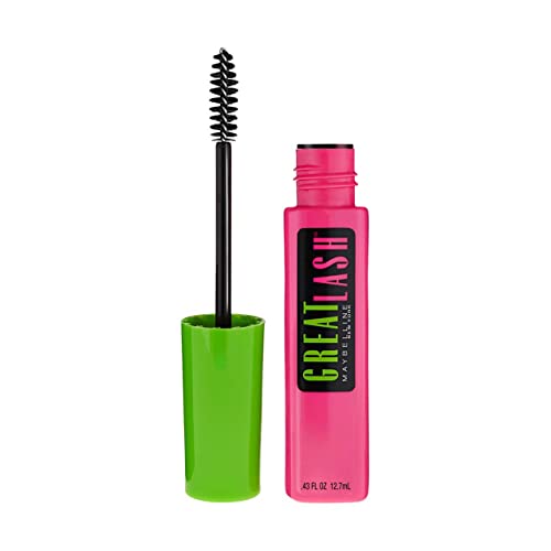 Maybelline Great Lash Mascara Very Black 0.43 oz, Pack of 2