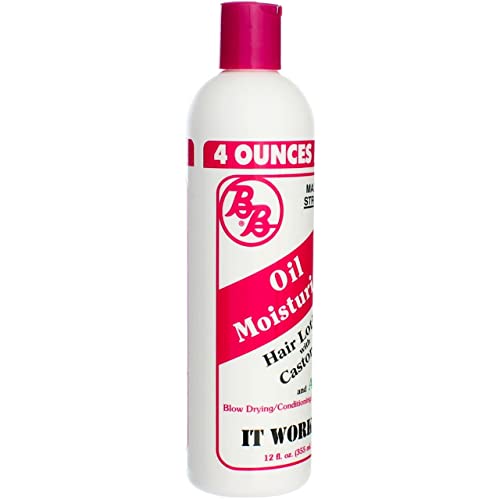 Bronner Brothers Oil Moisterizer Hair Lotion, 12 oz (Pack of 3)