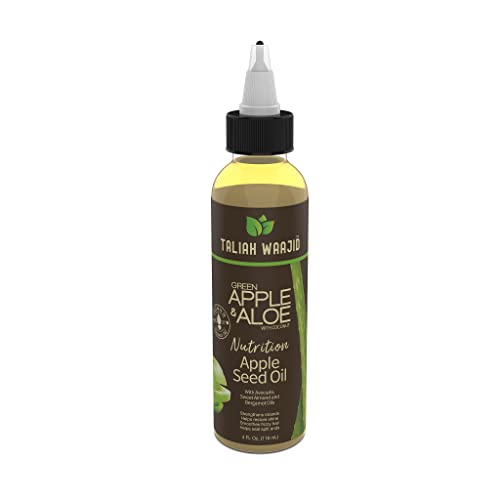 Taliah Waajid Green Apple & Aloe Nutrition Apple Seed Hair Oil, 4 oz