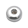 MERKUR Shaving Stand Gloss Chrome 4006 | Non-Slip with Straight Cut | Ideal for Wet Shaving | Brass | Made in Germany