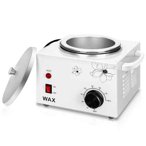 Professional Electric 1.5lb Wax Pot for Hair Removal,Single wax wammer with adjustable temperature Settings of 0-80¡ÆC,Wax Heater Machine for Body,Equipment for Precision Waxing