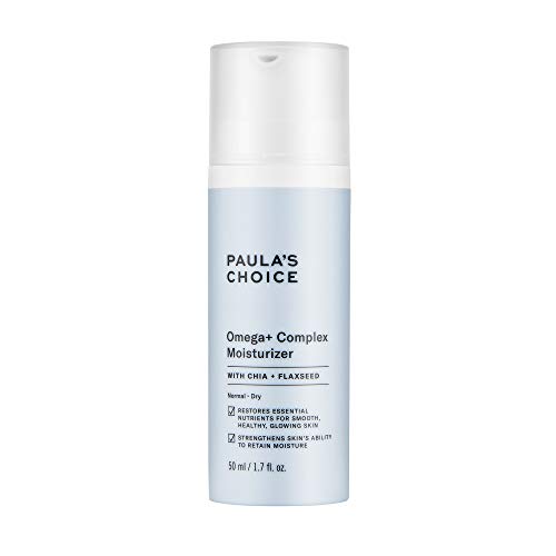 Paula's Choice Omega+ Complex Lightweight Face Moisturizer, Shea Butter & Plant Oils, Brightening Vitamin C - For Dry & Sensitive Skin