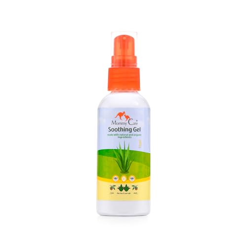 Mommy Care Soothing Gel ? Aloe Vera Formula for Fast-Acting Sunburn & Bug Bite Relief, Cooling & Calming Skincare Solution, 70 ml / 2.03 fl oz