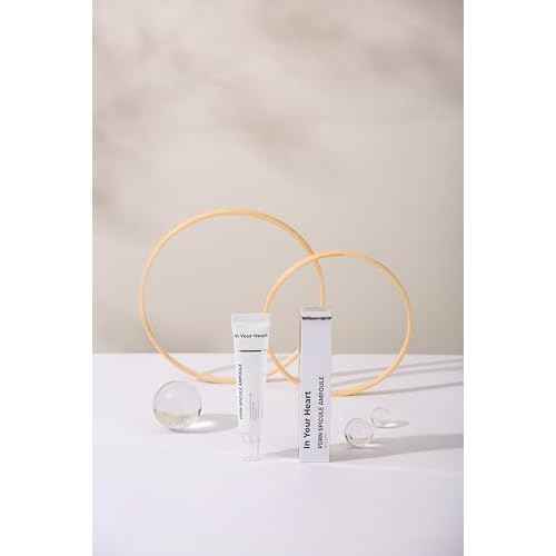 In Your Heart PDRN Spicule Ampoule ? Korean Skin Serum with PDRN, Micro-Spicules, and Ceramides | Hydrating & Radiance Support | 40ml / 1.35 fl oz