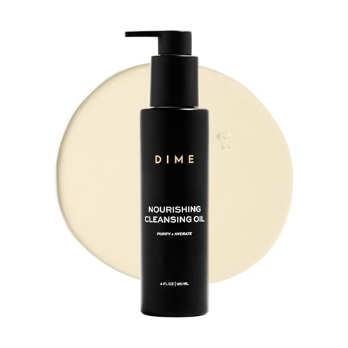 DIME Beauty Nourishing Cleansing Oil - 2-in-1 Makeup Remover & Face Wash, 4 oz