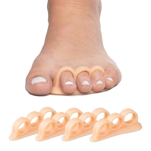 ZenToes Hammer Toe Corrector | Gel Toe Spacers, 4 Pack